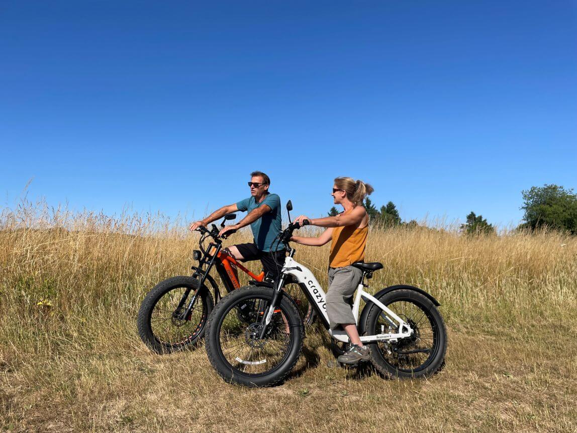 andonnée en FAT BIKE Électrique en Seine-et-Marne
